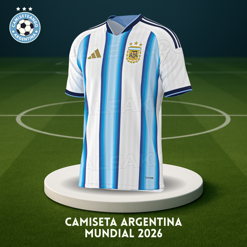 EXCLUSIVA: Camiseta Argentina Mundial 2026